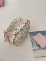 The Strawberry Matcha Ruffle Amora