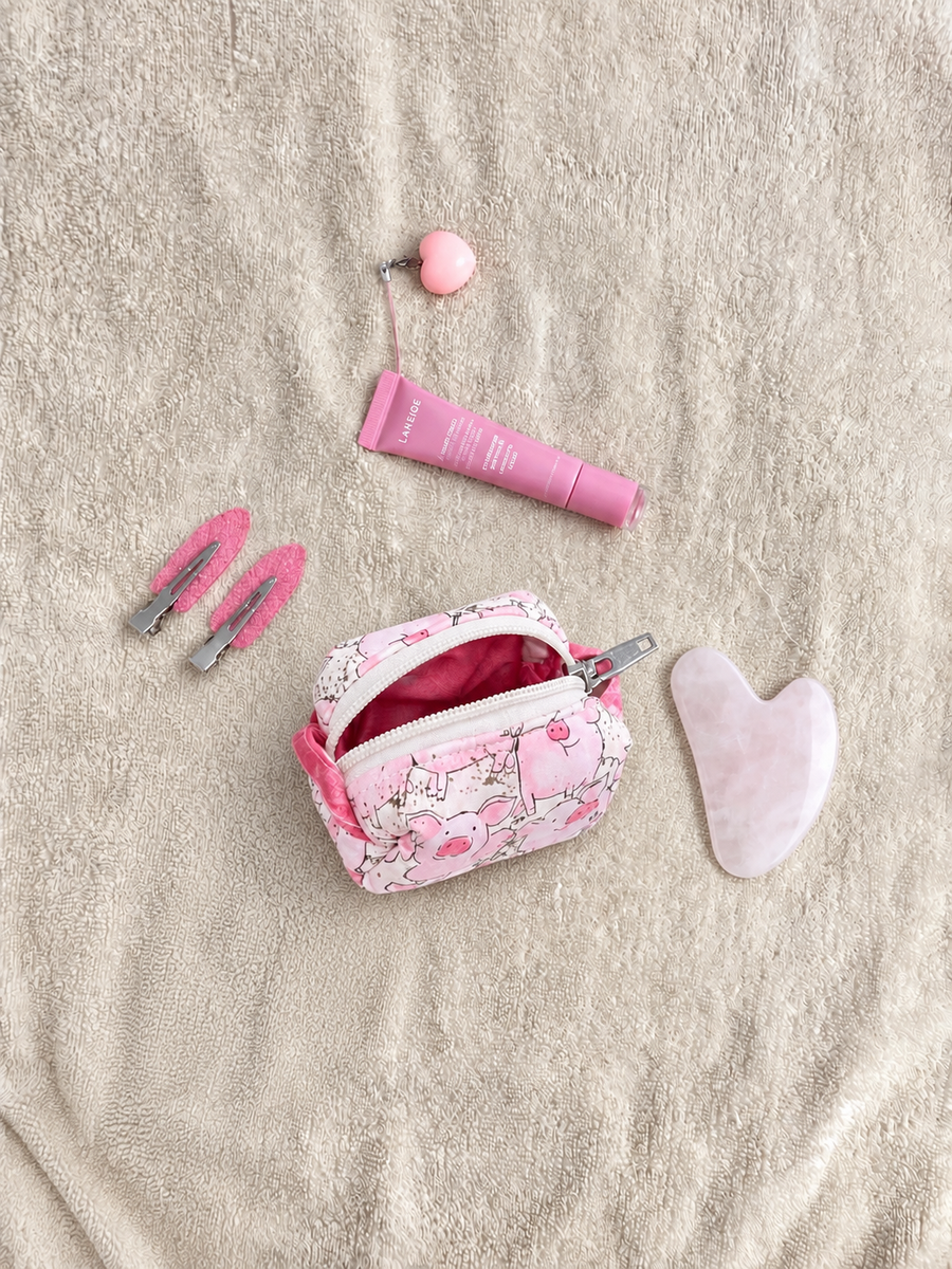 Piglet Parade Coin Purse Amora