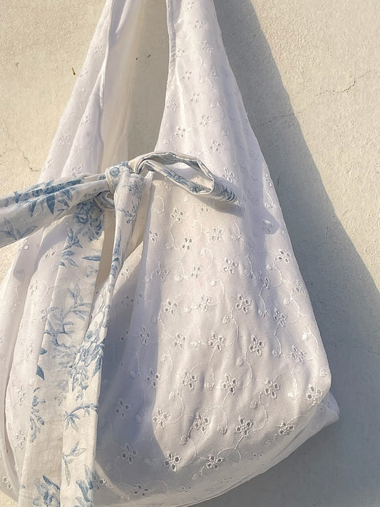 Lace bow bag Amora